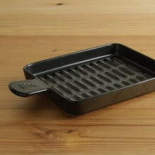 画像をギャラリービューアに読み込む, 美味しいパンが焼き上がるトースト皿 直火の食パン皿