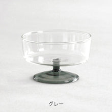画像をギャラリービューアに読み込む, アイスクリームやデザート、果物、前菜などを盛り付けるのにぴったりの脚付きスコングラス スコン アイスクリームグラス