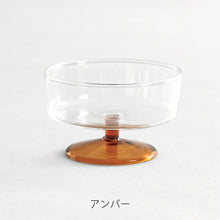画像をギャラリービューアに読み込む, アイスクリームやデザート、果物、前菜などを盛り付けるのにぴったりの脚付きスコングラス スコン アイスクリームグラス