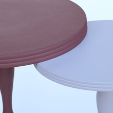 画像をギャラリービューアに読み込む, モダンでクラシックな アイアン、アルミニウムのワントーンテーブルシリーズ Tavolo(タボーロ)