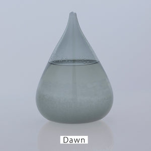 天候の変化で結晶の形が変わる しずく型のオブジェ Tempo Drop mini(テンポ ドロップ ミニ)