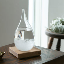 画像をギャラリービューアに読み込む, 天候の変化で結晶の形が変わる しずく型のオブジェ Tempo Drop(テンポ ドロップ)