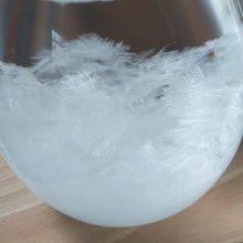 画像をギャラリービューアに読み込む, 天候の変化で結晶の形が変わる しずく型のオブジェ Tempo Drop(テンポ ドロップ)