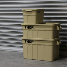 画像をギャラリービューアに読み込む, 野外でも使用可能なハンドル付きトートボックス THOR Large Totes With Lid(ソー ラージ トート ウィズ リッド)