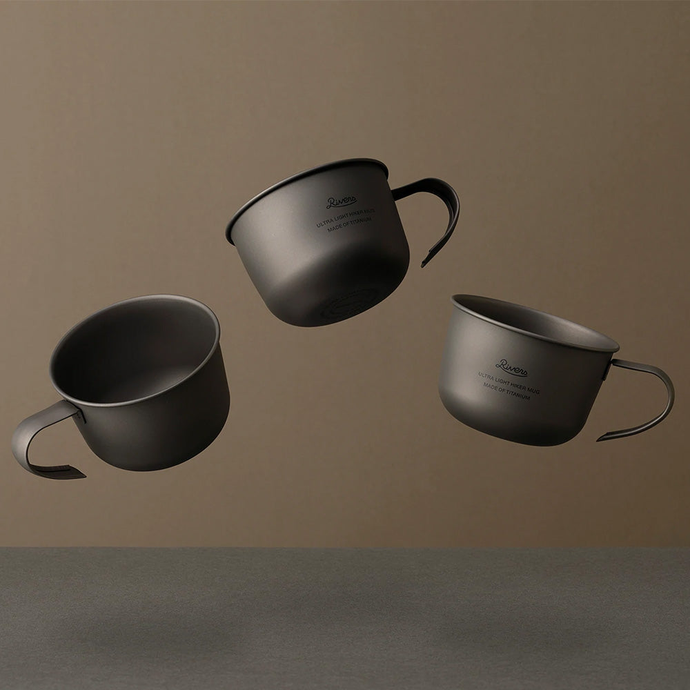 Rever チタンカップ　3こセット　ウルトラライト　ハイカーマグ Rever チタンカップ 3こセット ウルトラライト ハイカーマグ ウルトラ