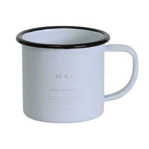 【MAG.オリジナル】シンプルで使いやすい 琺瑯製のスタッキングカップ、MAG.カップ