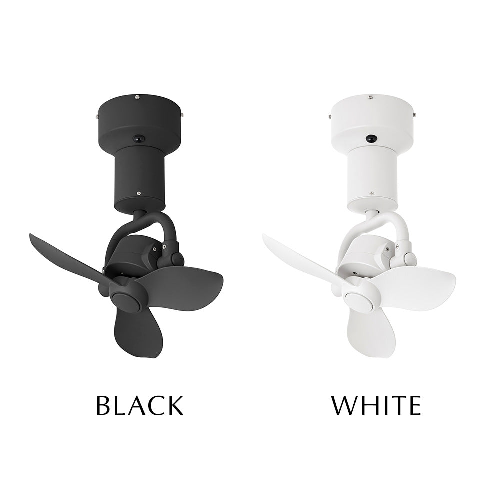 洗練されたミニマルデザインで、空間に溶け込むシーリングファン 3D