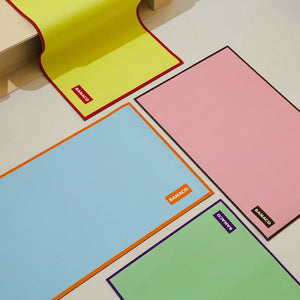 水分を素早く吸収し乾きも早いフットマット BANACO MELLOW FOOT MAT