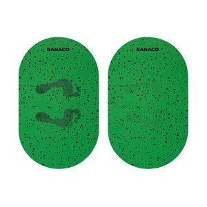 ダイナミックな色彩とパターンが印象的なフットマット BANACO SPLASH FOOT MAT