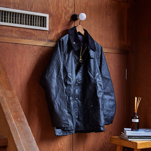 Barbour（バブアー）の定番モデル ワックス コットン ブルゾン （ オーバーサイズ フィット ）
