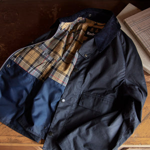 Barbour（バブアー）の定番モデル ワックス コットン ブルゾン （ オーバーサイズ フィット ）