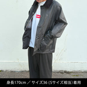 Barbour（バブアー）の定番モデル ワックス コットン ブルゾン （ オーバーサイズ フィット ）