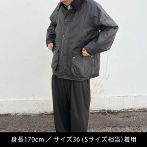Barbour（バブアー）の定番モデル ワックス コットン ブルゾン （ オーバーサイズ フィット ）