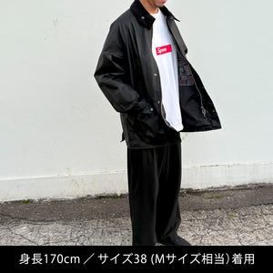 Barbour（バブアー）の定番モデル ワックス コットン ブルゾン （ オーバーサイズ フィット ）