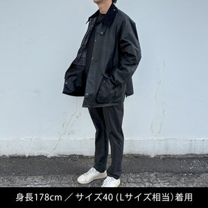 Barbour（バブアー）の定番モデル ワックス コットン ブルゾン （ オーバーサイズ フィット ）