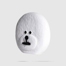 画像をギャラリービューアに読み込む, 【予約商品】ビションフリーゼのふわふわ感を陶器で表現したクロック Bmix Studio INAP EDITION BICHON CLOCK
