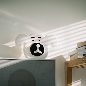 【予約商品】時間に表情をまとわせる、ユニークなドッグクロック Bmix Studio INAP EDITION DOG CLOCK
