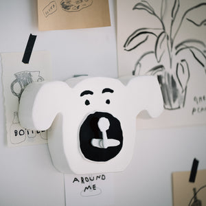 【予約商品】時間に表情をまとわせる、ユニークなドッグクロック Bmix Studio INAP EDITION DOG CLOCK