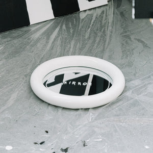【予約商品】シンプルな丸みを帯びたフォルムの壁掛けミラー Bmix Studio INAP EDITION O'MIRROR BIG