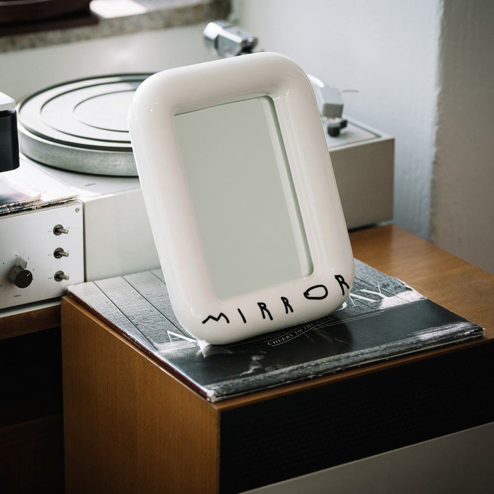 【予約商品】素材の持つ程よい重厚感とクリーンな光沢感が上品なミラー Bmix Studio INAP EDITION O'MIRROR SQUARE