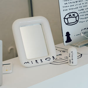 【予約商品】素材の持つ程よい重厚感とクリーンな光沢感が上品なミラー Bmix Studio INAP EDITION O'MIRROR SQUARE