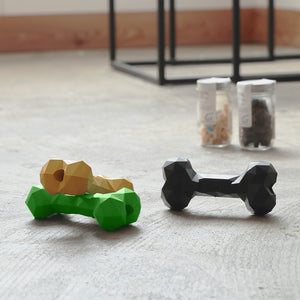 見た目はカクカク、噛み心地はしっかりフィットするおもちゃ BONE BONE BONE（ボーン ボーン ボーン）