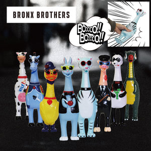 お腹を軽く押すとけたたましく鳴く、ユニークなおもちゃ BRONX BROTHERS（ブロンクス ブラザーズ）