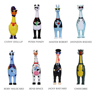 お腹を軽く押すとけたたましく鳴く、ユニークなおもちゃ BRONX BROTHERS（ブロンクス ブラザーズ）