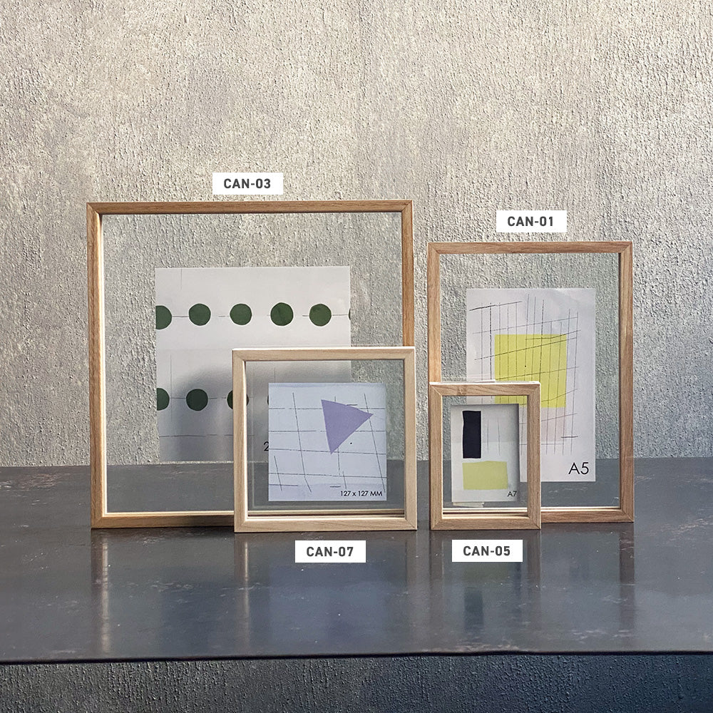余白が写真を引き立たせる 正方形のフレーム CAN-07 – MAG