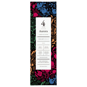 夜空で輝くオーロラのような4色チョコレート CARRE DE 4COLORS Aurora（カレド フォーカラーズ オーロラ）