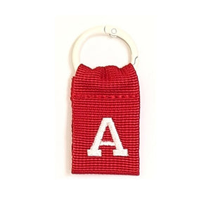 厚みのあるタフなナイロンテープを使用した COLLEGE LETTER TAG（カレッジレタータグ）