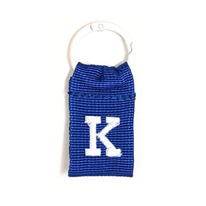 厚みのあるタフなナイロンテープを使用した COLLEGE LETTER TAG（カレッジレタータグ）