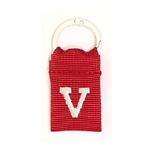 厚みのあるタフなナイロンテープを使用した COLLEGE LETTER TAG（カレッジレタータグ）