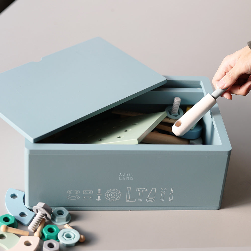 たまてばこページ クルクル、トントン、ネジネジ 想像力を養う体験玩具 CRAFT TOOLBOX