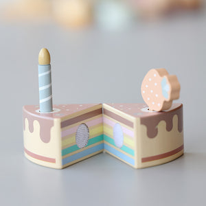 毎日が記念日気分 木のぬくもりを感じるマイケーキ CUTTING BIRTHDAY CAKE（カッティング バースデー ケーキ）