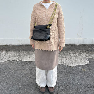 中心部分が伸びて容量が増えるメッシュバッグ CYCLE BAG MESH MINI