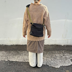 中心部分が伸びて容量が増えるバッグ CYCLE BAG MINI