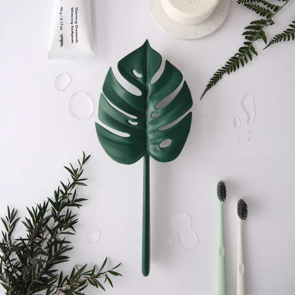 モンステラの葉をかたどったスクイージー doodoo MONSTERA Squeegee