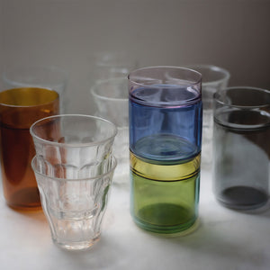 飲み口だけを一重のガラスにし、口当たりを良くしたダブルウォールカップ DW CUP