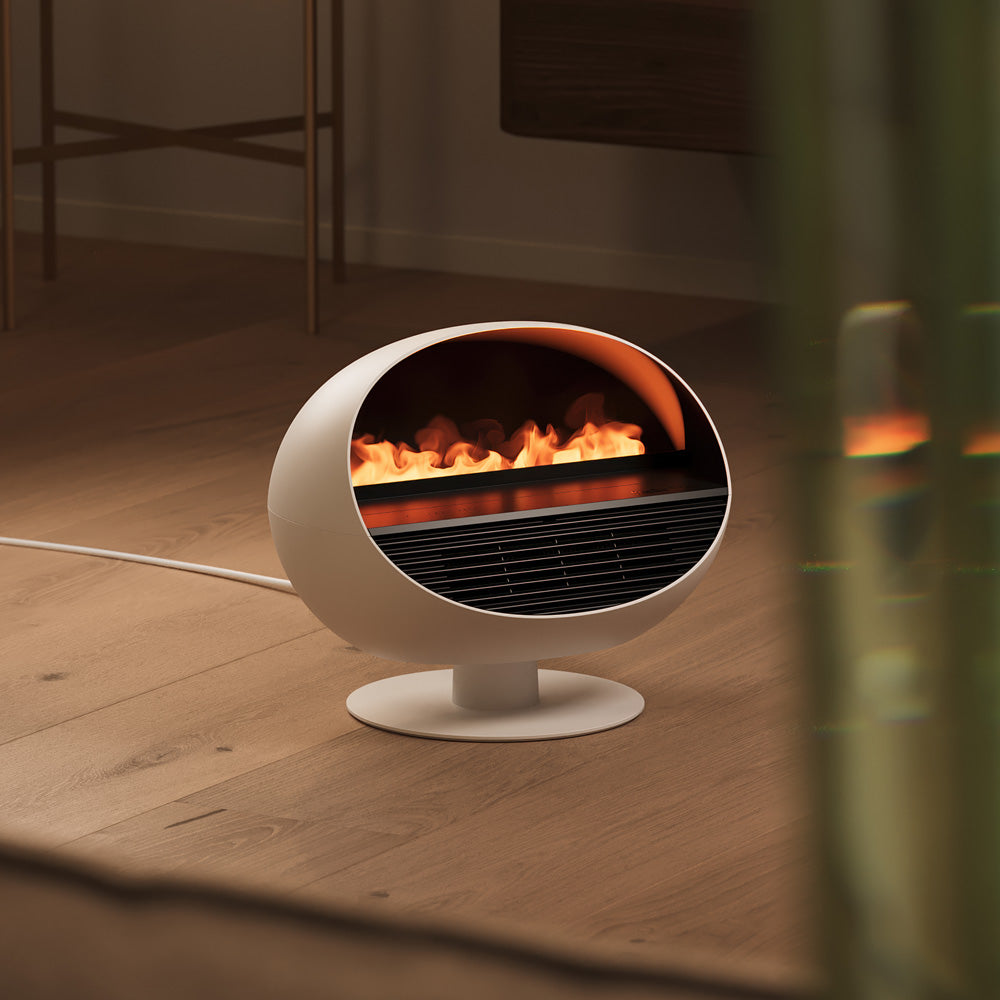 ファンヒーター・電気暖炉・アロマディフューザー3つの機能を凝縮した