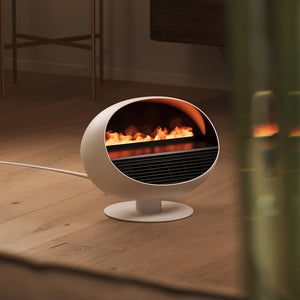 ファンヒーター・電気暖炉・アロマディフューザー3つの機能を凝縮した Stadler Form Erik アロマファンヒーター
