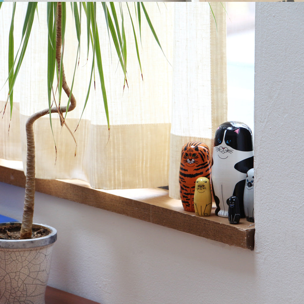 猫のマトリョーシカ Feline 5（フィーラインファイブ） – MAG. online shop