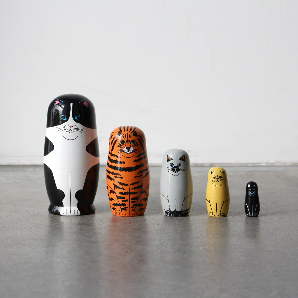 猫のマトリョーシカ Feline 5（フィーラインファイブ） – MAG