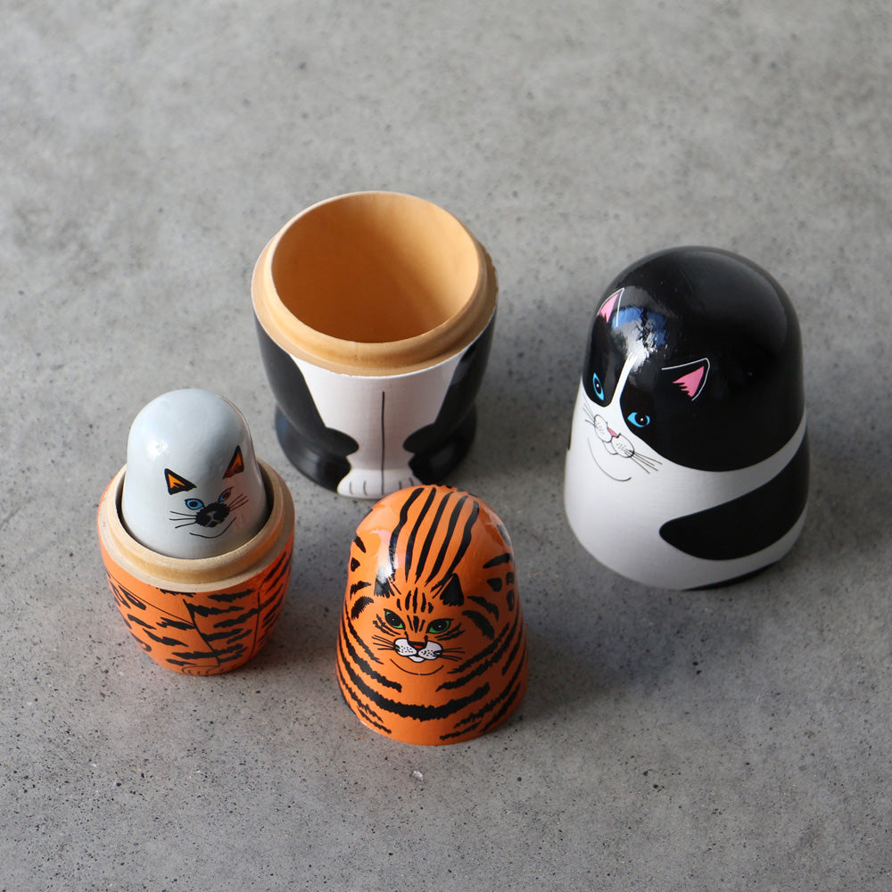 猫のマトリョーシカ Feline 5（フィーラインファイブ） – MAG. online shop