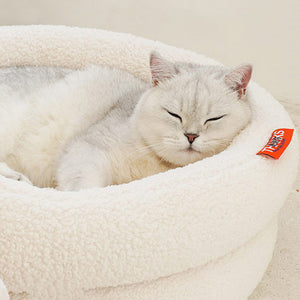 ユニークなジェスチャーデザインのふわふわ猫用ベッド FINGERS PET BEDS