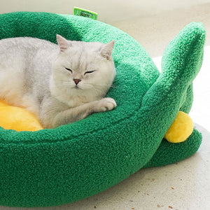 ユニークなジェスチャーデザインのふわふわ猫用ベッド FINGERS PET BEDS