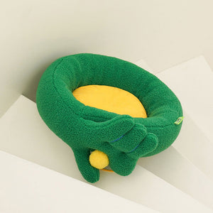 ユニークなジェスチャーデザインのふわふわ猫用ベッド FINGERS PET BEDS