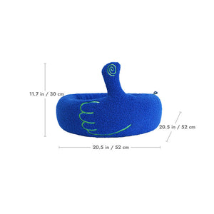 ユニークなジェスチャーデザインのふわふわ猫用ベッド FINGERS PET BEDS
