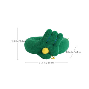 ユニークなジェスチャーデザインのふわふわ猫用ベッド FINGERS PET BEDS