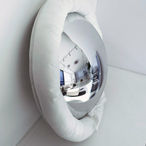 魚眼レンズのような鏡 MIHOMIDU Fisheye cushion mirror（フィッシュアイクッションミラー ）